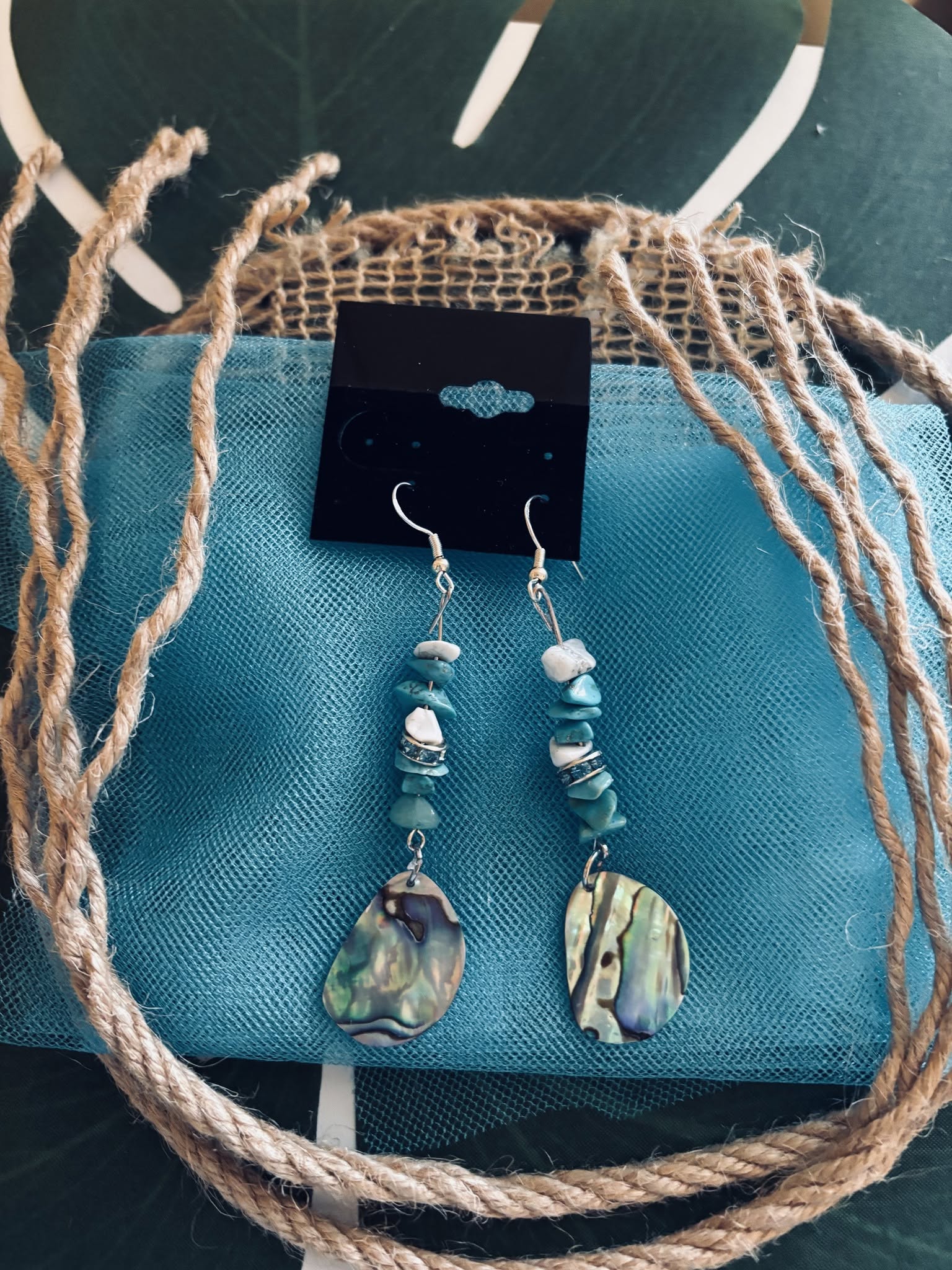 Boho Style Tropical Earrings