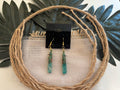 Tropical Boho Dangle Seahorse Earrings,