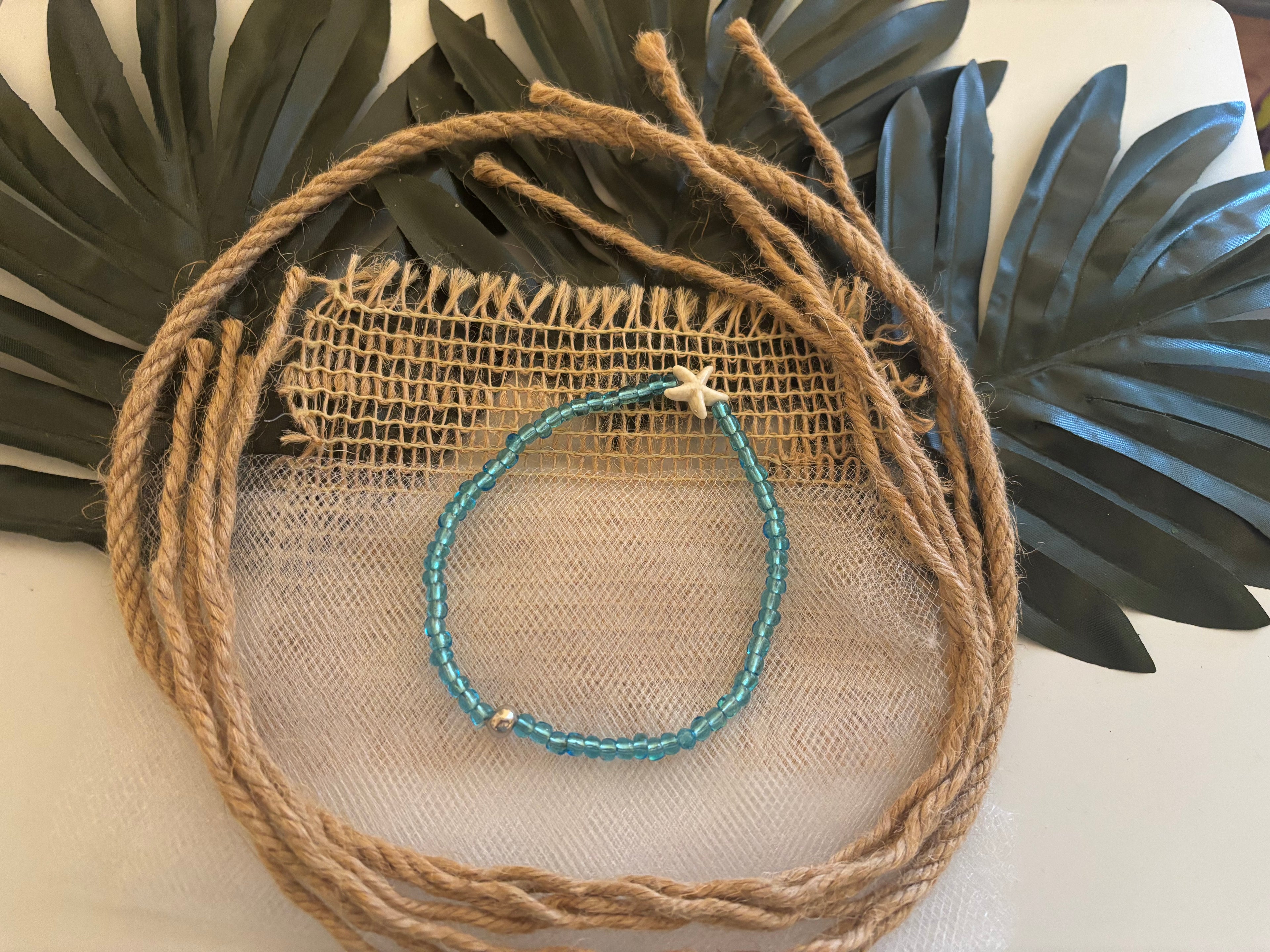 Tropical Stretch Ankle Bracelet